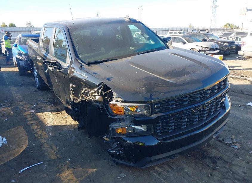 2022 Chevrolet Silverado 1500 LTD 2WD SHORT BED CUSTOM (VIN 3GCPWBEK5NG157643) main photo