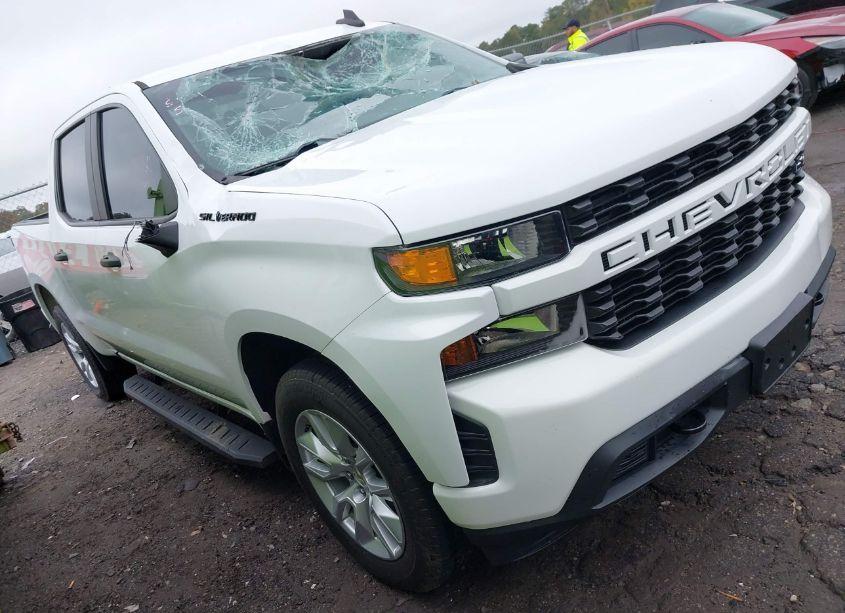 2021 Chevrolet Silverado 1500 2WD SHORT BED CUSTOM (VIN 3GCPWBEK7MG326396) main photo