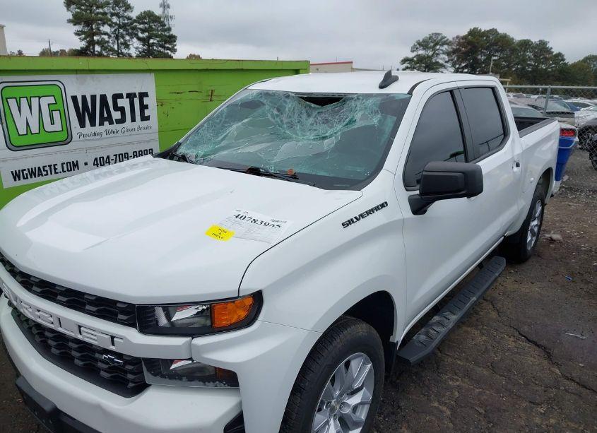 Photo 6 of 2021 Chevrolet Silverado 1500 2WD SHORT BED CUSTOM (VIN 3GCPWBEK7MG326396)
