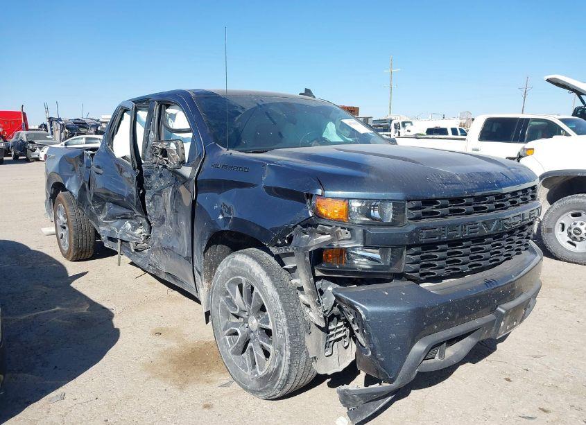 2021 Chevrolet Silverado 1500 2WD SHORT BED CUSTOM (VIN 3GCPWBEK8MG173365) main photo