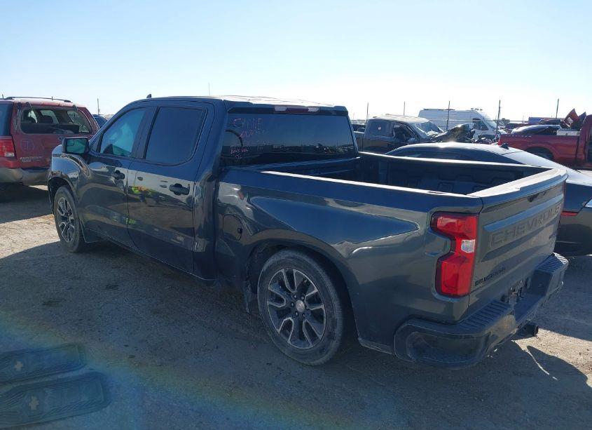 Photo 3 of 2021 Chevrolet Silverado 1500 2WD SHORT BED CUSTOM (VIN 3GCPWBEK8MG173365)