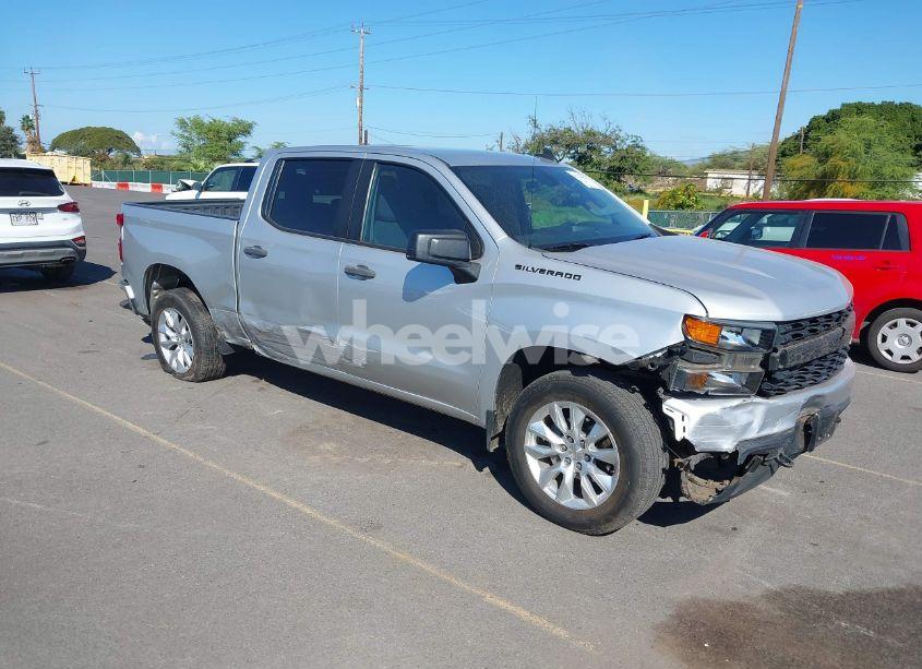 2021 Chevrolet Silverado 1500 2WD SHORT BED CUSTOM (VIN 3GCPWBEK8MG241888) main photo