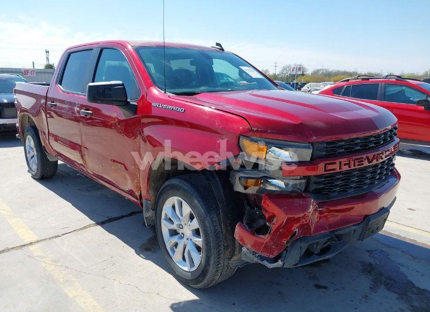 2021 Chevrolet Silverado 1500 2WD SHORT BED CUSTOM (VIN 3GCPWBEKXMG342060) main photo