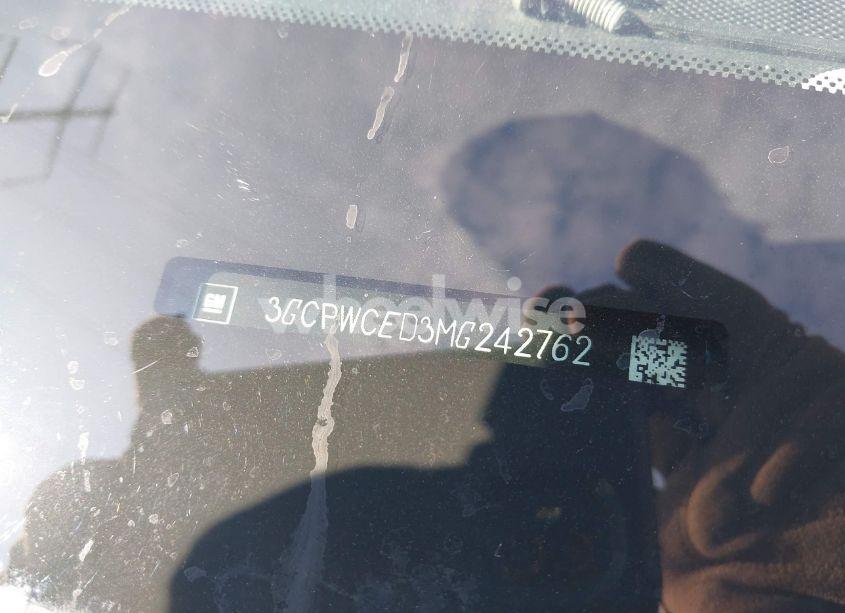 Photo 9 of 2021 Chevrolet Silverado 1500 2WD SHORT BED LT (VIN 3GCPWCED3MG242762)