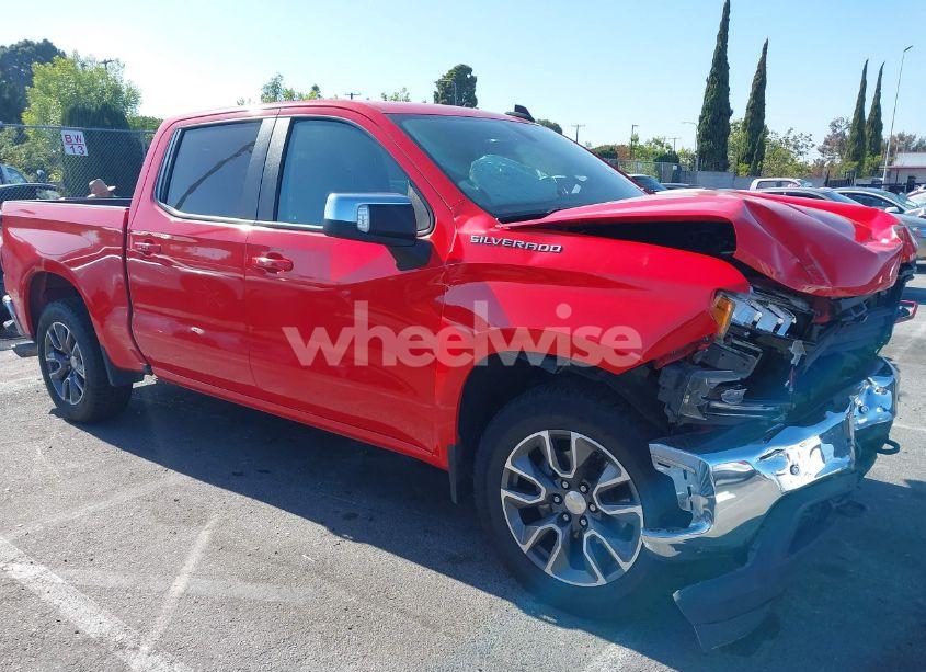 2021 Chevrolet Silverado 1500 2WD SHORT BED LT (VIN 3GCPWCED5MG151508) main photo