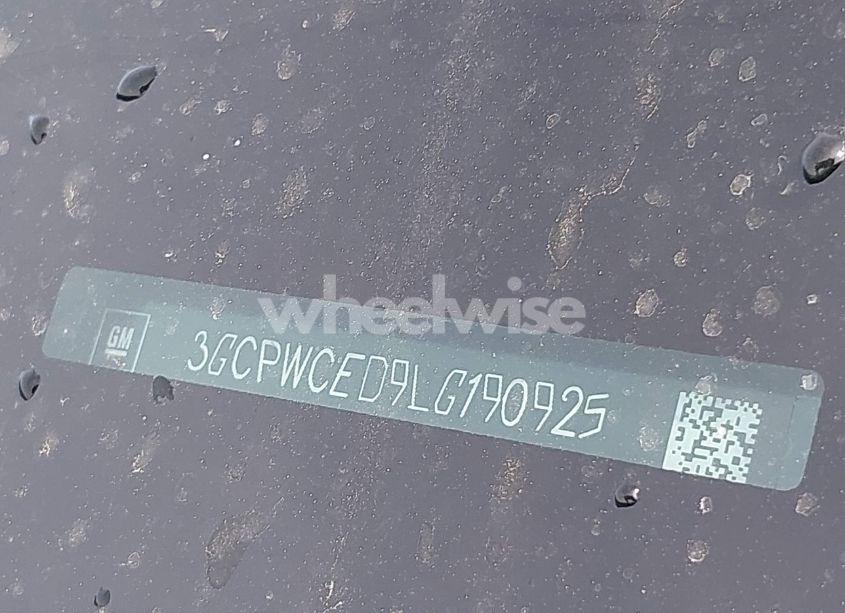 Photo 17 of 2020 Chevrolet Silverado 1500 2WD SHORT BED LT (VIN 3GCPWCED9LG190925)