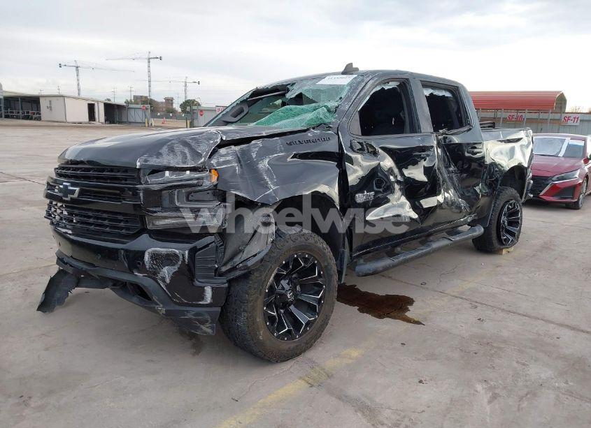 Photo 2 of 2021 Chevrolet Silverado 1500 2WD SHORT BED RST (VIN 3GCPWDED0MG199357)