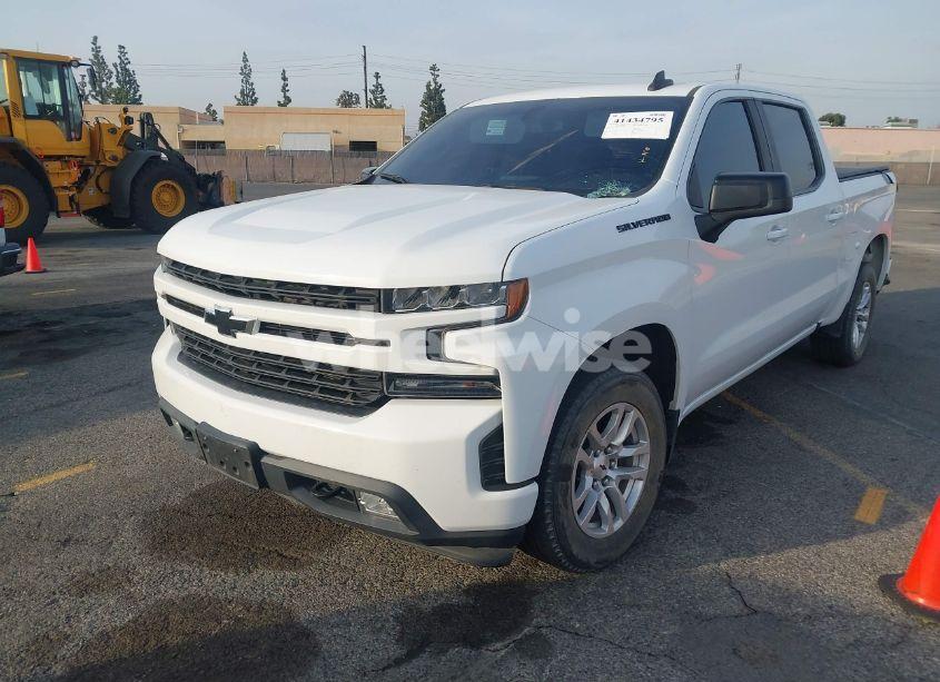 Photo 2 of 2021 Chevrolet Silverado 1500 2WD SHORT BED RST (VIN 3GCPWDED5MG183946)