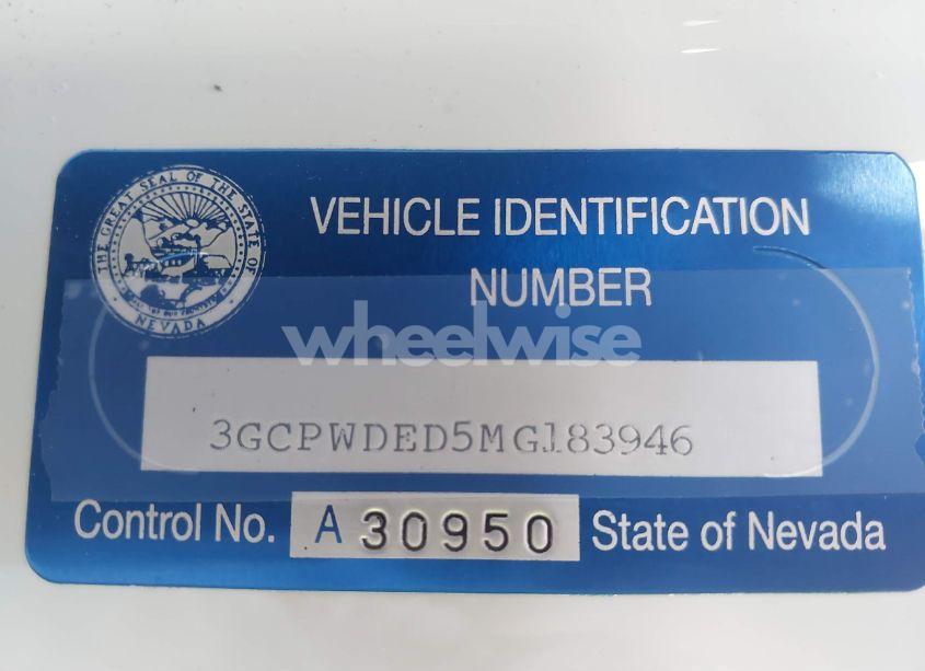 Photo 9 of 2021 Chevrolet Silverado 1500 2WD SHORT BED RST (VIN 3GCPWDED5MG183946)