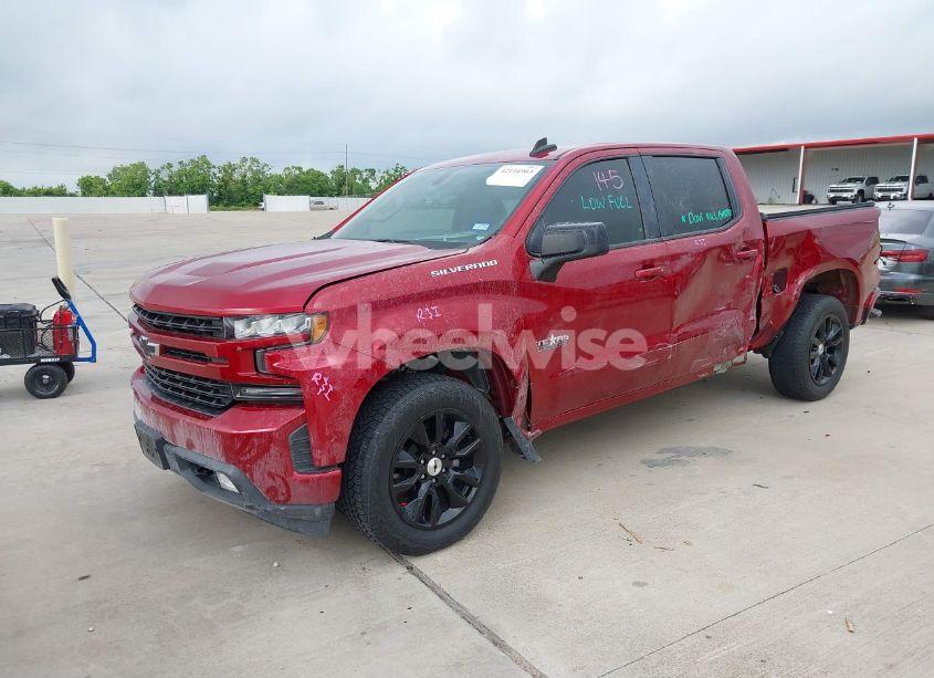 Photo 2 of 2021 Chevrolet Silverado 1500 2WD SHORT BED RST (VIN 3GCPWDED8MG385275)