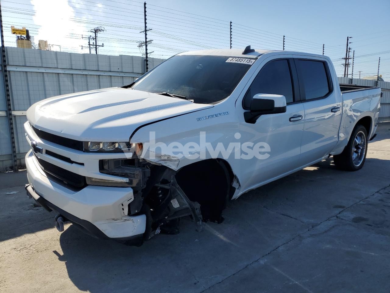 2020 CHEVROLET SILVERADO C1500 RST (VIN 3GCPWDEDXLG255710) main photo