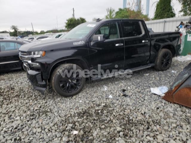 Photo 2 of 2019 CHEVROLET SILVERADO K1500 HIGH COUNTRY (VIN 3GCPYAEH0KG107883)