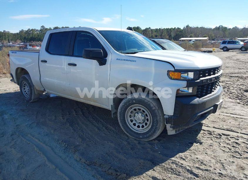 2019 Chevrolet Silverado 1500 WORK TRUCK (VIN 3GCPYAEH4KG157833) main photo