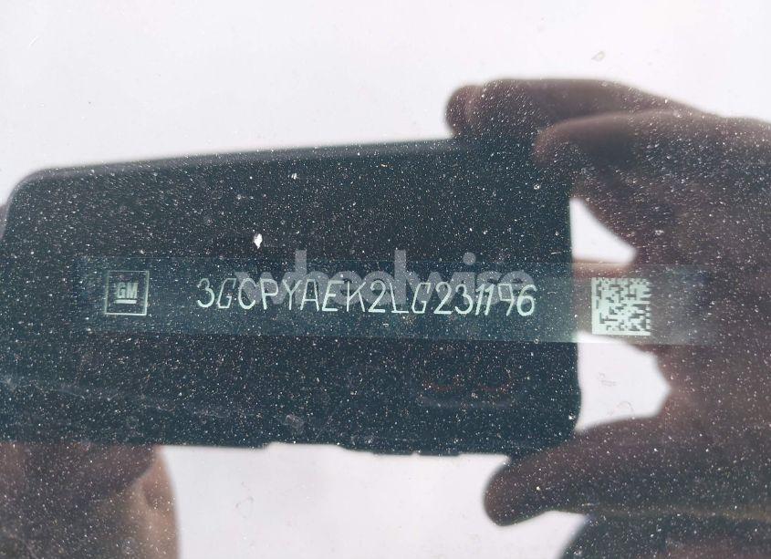 Photo 9 of 2020 Chevrolet Silverado 1500 4WD SHORT BED WT (VIN 3GCPYAEK2LG231196)