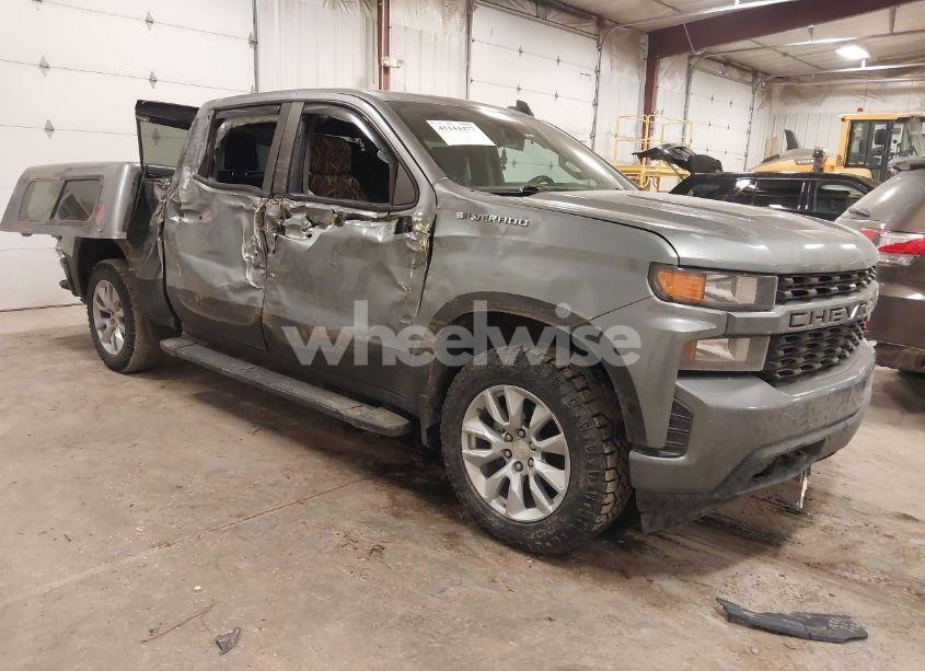 2021 Chevrolet Silverado 1500 CUSTOM (VIN 3GCPYBEK1MG325092) main photo