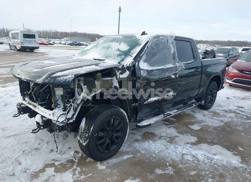 Photo 2 of 2020 Chevrolet Silverado 1500 4WD SHORT BED CUSTOM (VIN 3GCPYBEK4LG336733)