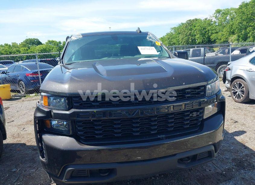Photo 12 of 2021 Chevrolet Silverado 1500 4WD SHORT BED CUSTOM (VIN 3GCPYBEK5MG240529)