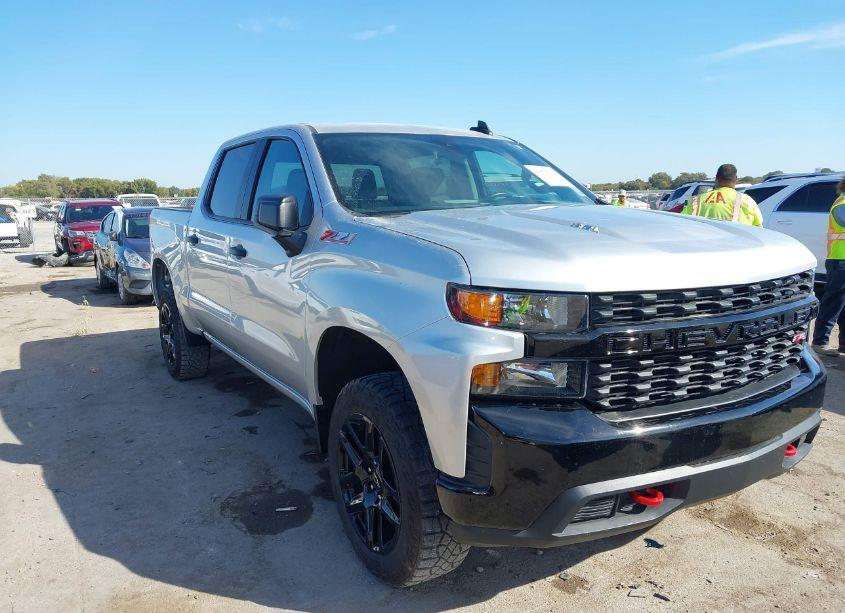 2022 Chevrolet Silverado 1500 LTD 4WD SHORT BED CUSTOM TRAIL BOSS (VIN 3GCPYCEL7NG200467) main photo
