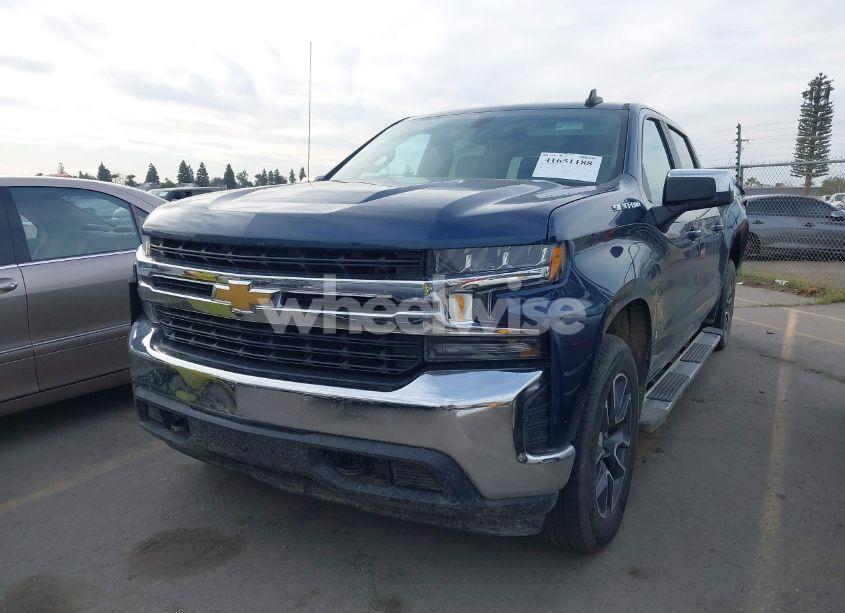 Photo 2 of 2021 Chevrolet Silverado 1500 4WD STANDARD BED LT (VIN 3GCPYDEK5MG401179)