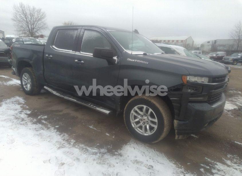 2020 Chevrolet Silverado 1500 4WD SHORT BED RST (VIN 3GCPYEEK2LG288246) main photo
