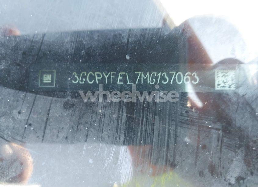 Photo 9 of 2021 Chevrolet Silverado 1500 4WD SHORT BED LT TRAIL BOSS (VIN 3GCPYFEL7MG137063)