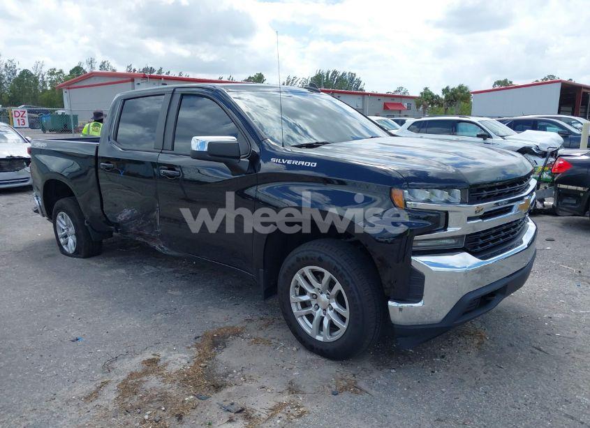 2021 Chevrolet Silverado 1500 4WD SHORT BED LT WITH 2FL (VIN 3GCPYJEK7MG426518) main photo