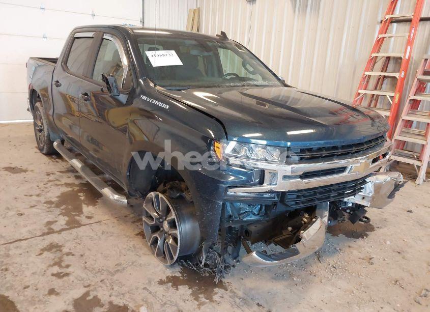 2022 Chevrolet Silverado 1500 LTD 4WD SHORT BED LT WITH 2FL (VIN 3GCPYJEK8NG217855) main photo