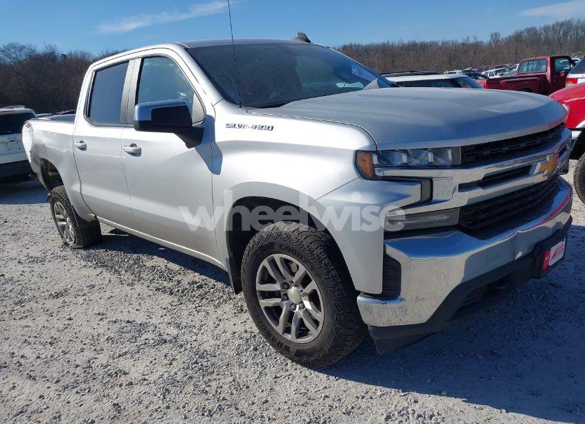 2021 Chevrolet Silverado 1500 4WD SHORT BED LT WITH 2FL (VIN 3GCPYJEKXMG314523) main photo