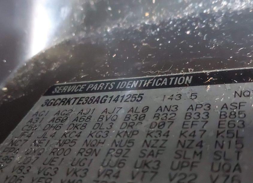 Photo 9 of 2010 Chevrolet Silverado 1500 LTZ (VIN 3GCRKTE38AG141255)