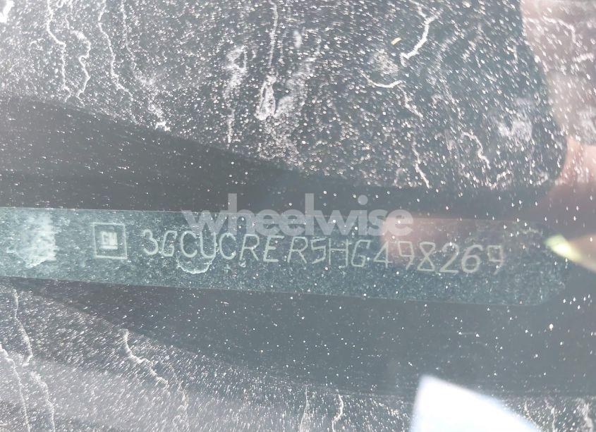 Photo 9 of 2017 Chevrolet Silverado 1500 1LT (VIN 3GCUCRER5HG498269)