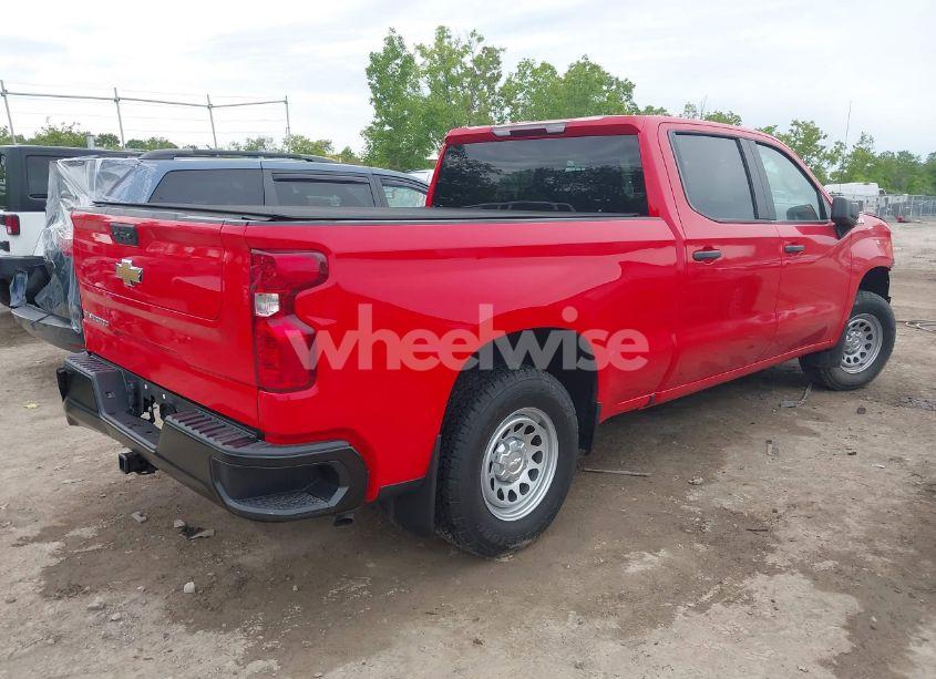Photo 4 of 2023 Chevrolet Silverado 1500 4WD STANDARD BED WT (VIN 3GCUDAED4PG320807)