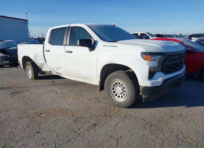 2024 Chevrolet Silverado 1500 4WD STANDARD BED WT (VIN 3GCUDAED9RG154030) main photo
