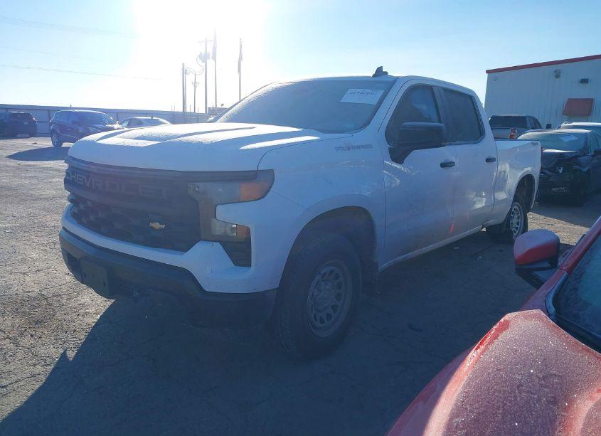 Photo 2 of 2024 Chevrolet Silverado 1500 4WD STANDARD BED WT (VIN 3GCUDAED9RG154030)