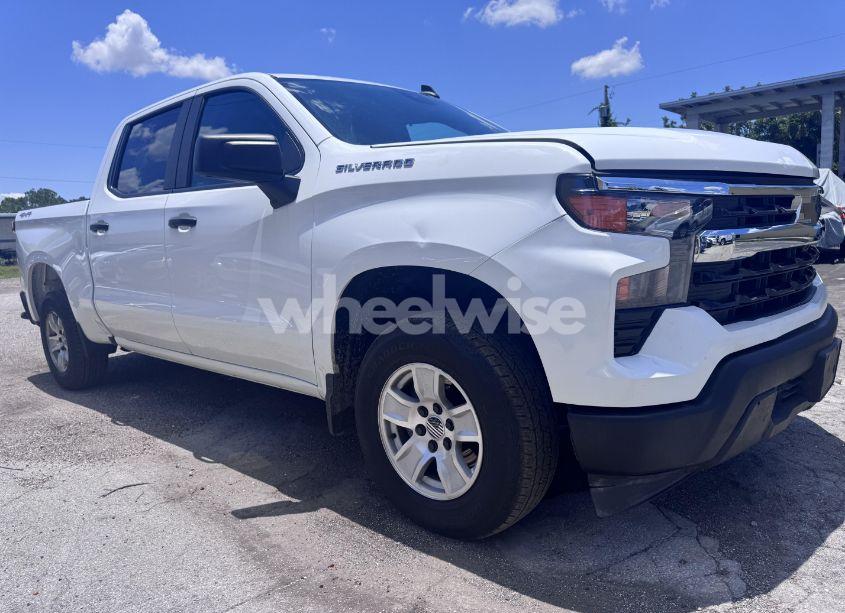 2023 Chevrolet Silverado 1500 4WD SHORT BED WT (VIN 3GCUDAEDXPG304501) main photo