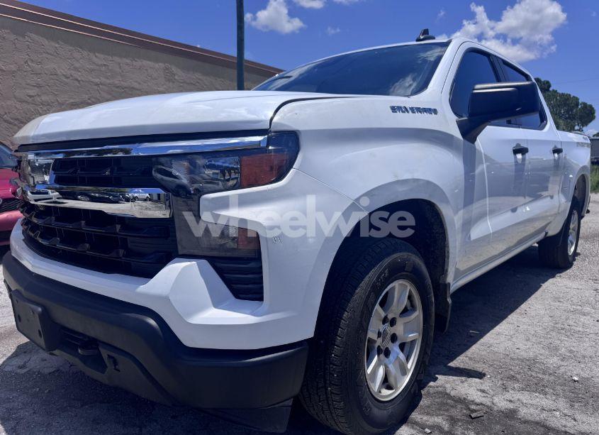 Photo 2 of 2023 Chevrolet Silverado 1500 4WD SHORT BED WT (VIN 3GCUDAEDXPG304501)