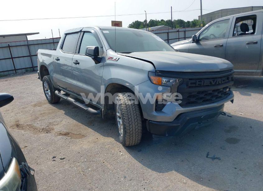 2023 Chevrolet Silverado 1500 4WD SHORT BED WT (VIN 3GCUDAEDXPG360972) main photo
