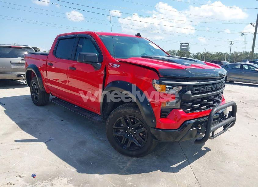 2023 Chevrolet Silverado 1500 4WD SHORT BED CUSTOM TRAIL BOSS (VIN 3GCUDCED6PG357708) main photo