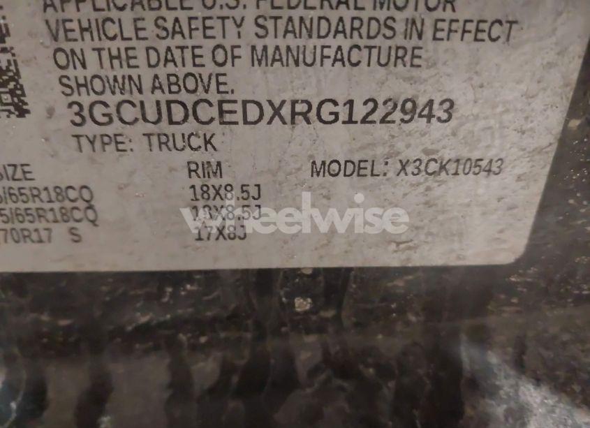 Photo 9 of 2024 Chevrolet Silverado 1500 4WD SHORT BED CUSTOM TRAIL BOSS (VIN 3GCUDCEDXRG122943)