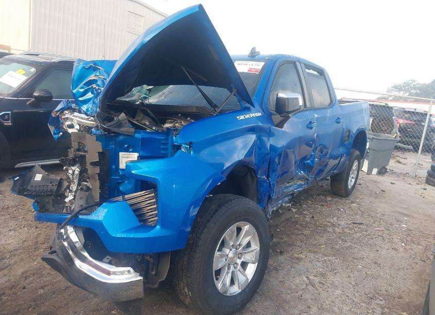 Photo 2 of 2022 Chevrolet Silverado 1500 4WD STANDARD BED LT (VIN 3GCUDDED4NG654219)