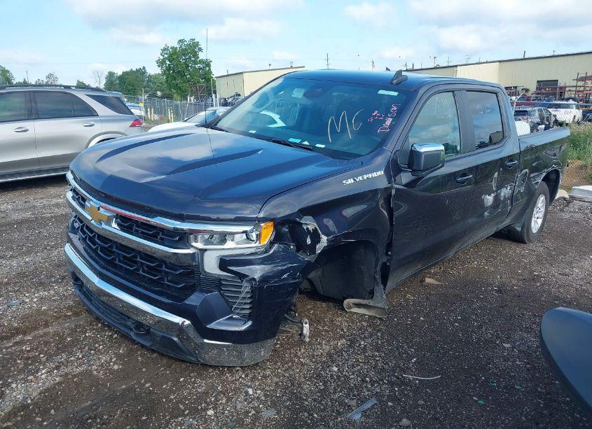 Photo 2 of 2023 Chevrolet Silverado 1500 4WD STANDARD BED LT (VIN 3GCUDDED8PG347767)
