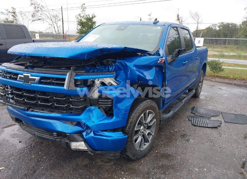 Photo 2 of 2023 Chevrolet Silverado 1500 4WD SHORT BED RST (VIN 3GCUDEED2PG265510)