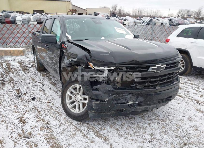 2022 Chevrolet Silverado 1500 4WD SHORT BED RST (VIN 3GCUDEED4NG509669) main photo