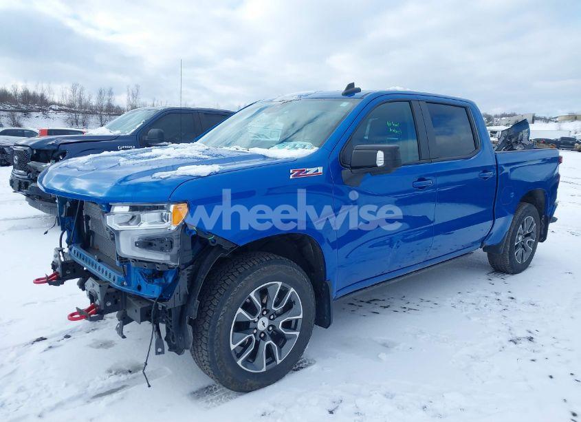 Photo 2 of 2023 Chevrolet Silverado 1500 4WD SHORT BED RST (VIN 3GCUDEED8PG307775)