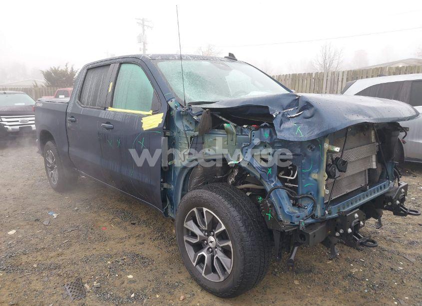 2022 Chevrolet Silverado 1500 4WD SHORT BED RST (VIN 3GCUDEEDXNG516514) main photo
