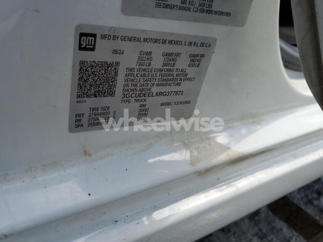 Photo 11 of 2024 CHEVROLET SILVERADO K1500 RST (VIN 3GCUDEELXRG377871)