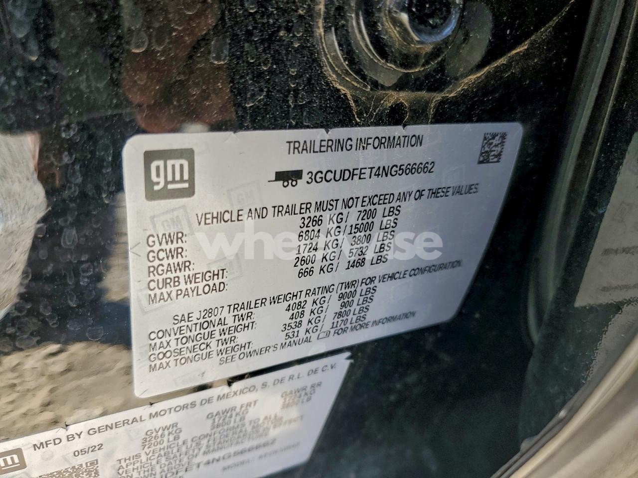 Photo 12 of 2022 CHEVROLET SILVERADO K1500 LT TRAIL BOSS (VIN 3GCUDFET4NG566662)