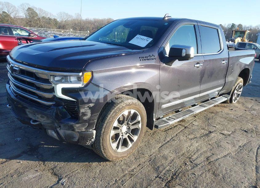 Photo 2 of 2023 Chevrolet Silverado 1500 4WD STANDARD BED HIGH COUNTRY (VIN 3GCUDJED9PG101230)