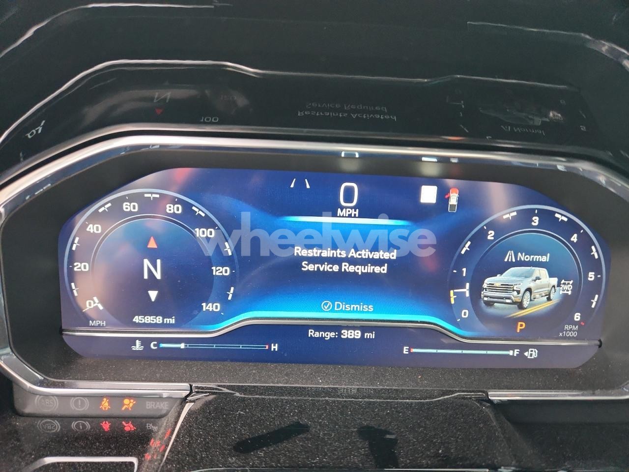 Photo 9 of 2022 CHEVROLET SILVERADO K1500 HIGH COUNTRY (VIN 3GCUDJEL2NG577887)