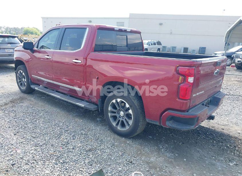 Photo 3 of 2022 Chevrolet Silverado 1500 4WD SHORT BED HIGH COUNTRY (VIN 3GCUDJET3NG593998)