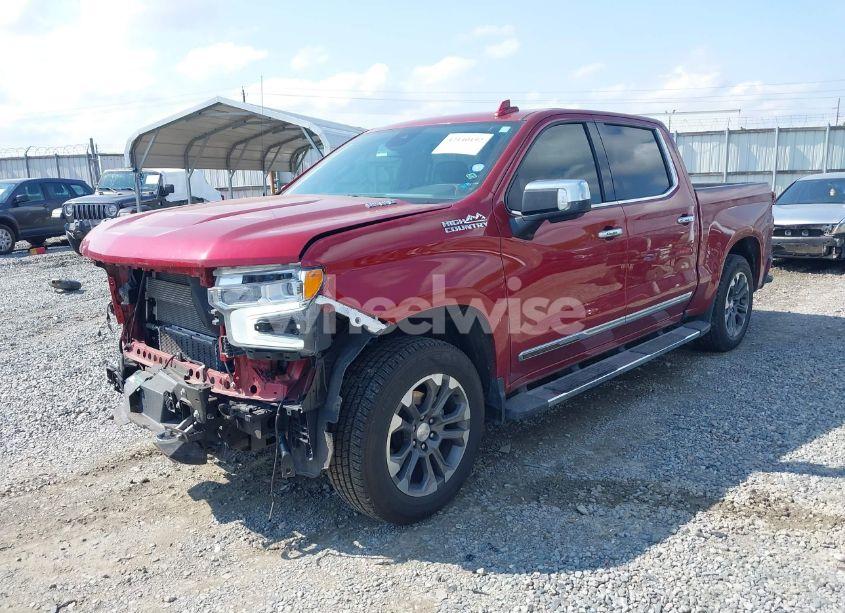 Photo 6 of 2022 Chevrolet Silverado 1500 4WD SHORT BED HIGH COUNTRY (VIN 3GCUDJET3NG593998)